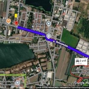 ขายที่ดินเปล่า 3 งาน 78 ตร.ว. ทำเลดี บางเดื่อ ปทุมธานี