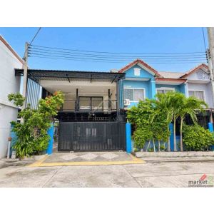 BHL1356 ทาวน์เฮ้าส์ (หลังริม) หมู่บ้าน มณฑาทิพย์ บางแขม นครปฐม