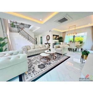 ให้เช่าบ้านเดี่ยว ย่านบางนา กม.5 หมู่บ้าน แกรนดิโอ บางนา ตกแต่งสวยพร้อมพักอาศัย