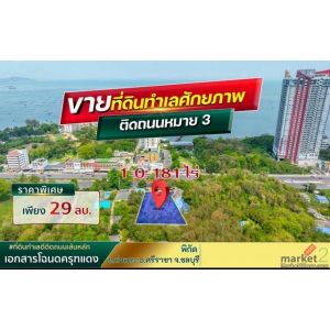ขายที่ดินบางพระ ศรีราชา แปลงสวย ใจกลางเมือง แหล่งชุมชน FP-L02374 