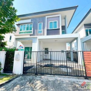 บ้านแฝด Iconature รามอินทรา 109 ใกล้รถไฟฟ้าสายสีชมพูเพียง 200 เมตร