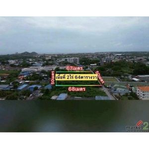 ขายที่ดินแปลงสวย ใกล้ทะเล โซนบางแสน ติดถนนบางแสนสาย 3 FP-L02382 