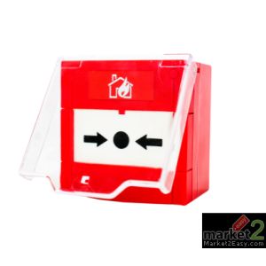 Resettable Manual Call Point With Clear Cover  รุ่น YA105