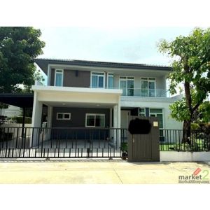 ให้เช่า #บ้านเดี่ยว หมู่บ้านมัณฑนา 2 บางนา กม.7 ซอยราชวินิตบางแก้ว #ใกล้เมกาบางน