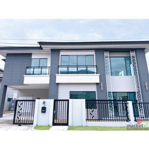 ขายบ้านเดี่ยว หมู่บ้านชีวารมย์ นครอินทร์ หลังหัวมุม เนื้อที่94.5 ตรว.