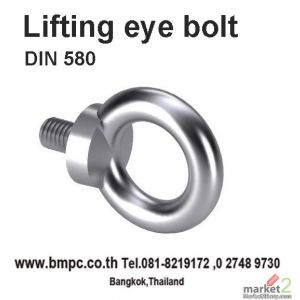 Eye bolt, Eye nut, lifting eye bolt, หูยกเครื่องจักร, Disc spring, Thread insert