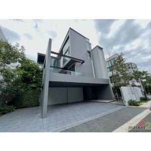HR 10524 ให้เช่าบ้านเดี่ยว 3 ชั้น VIVE กรุงเทพกรีฑา พร้อมลิฟต์ส่วนตัว บ้านหรูกรุ