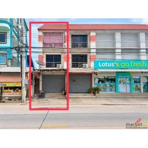 ตึก 3 ชั้น 1 คูหา ซอยคลองถนน ถนนกาญจนาภิเษก บางใหญ่ ตึกหลังริมทำเลดี ติดถนน 12 เ