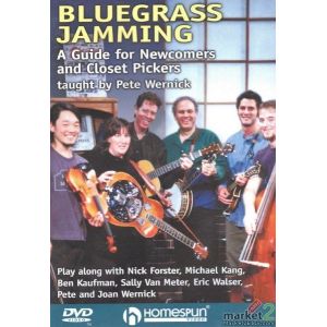 ขายแผ่น DVD สอนการแจมเล่นเครื่องดนตรี สไตล์ Bluegrass