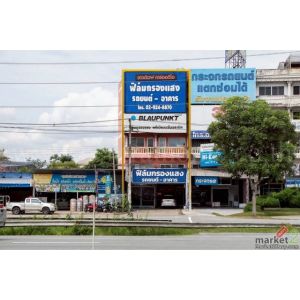 ลดราคา อาคารพาณิชย์ 5 ชั้น 2 คูหา ใกล้ MRT สถานีสามแยกบางใหญ่ 