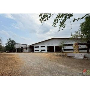 ที่ดินผังสีชมพู ขนาด 16 ไร่ 2 งาน โรงงาน 2 อาคาร ขนาด 5625 ตรม. เขตเทศบาลเขางู ต