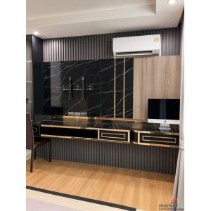 ขาย V Condo ศาลายา –ตกแต่งบิลต์อินทั้งห้อง วิวสนามกอล์ฟ ห้องไทป์หายากใกล้ ม.มหิด