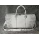 Genuine Belly Crocodile Leather Luggage Bag Travel Bag 