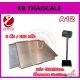 เครื่องชั่งสแตนเลส  ZEPPER A12-FSS1212-1000 พร้อมพื้นทางลาด