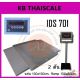 เครื่องชั่งตั้งพื้น 2 ตัน SDS IDS701 แท่นชั่ง150x150cm ทางลาด150x80cm.