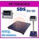 เครื่องชั่งวางพื้น5000kg ขนาดแท่นชั่งน้ำหนัก 120x150cm. SDS IDS701