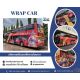 CAR WRAP สติกเกอร์ติดรถ โฆษณา คมชัด สีทนนาน