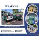 CAR WRAP สติกเกอร์ติดรถ โฆษณา คมชัด สีทนนาน