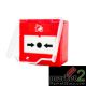 YA105 Resettable Manual Call Point With Clear Cover