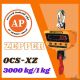 เครื่องชั่งแขวน 3000kg ความละเอียด 1kg ZEPPER OCS-XZ3000kg