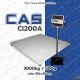 ตาชั่ง3000kg CAS CI200A-3T ละเอียด200g/500g แท่นชั่ง150x150cm. 