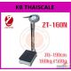 เครื่องชั่งพร้อมวัดส่วนสูง160kg ส่วนสูง70 -190cm  ZEPPER รุ่น ZT-160