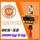 เครื่องชั่งแขวน 5000kg ความละเอียด 2kg  ZEPPER OCS-XZ5000kg