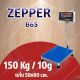 เครื่องชั่งดิจิตอลแบบวางพื้น 150kg แท่นชั่ง 50x60cm ZEPPER รุ่น B6S