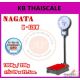  เครื่องชั่งหน้าปัด แบบมีล้อ 100kg  ยี่ห้อ NAGATA รุ่น K-120W