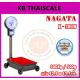 เครื่องชั่งหน้าปัด แบบมีล้อ 300kg ยี่ห้อ NAGATA รุ่น K-300W