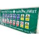รับพิมพ์สกรีนผ้าใบทุกชนิด รับผลิตป้ายผ้าใบสกรีนSAFETY FIRSTป้ายโฆษณาสมุทรปราการ