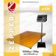 เครื่องชั่งตั้งพื้นขนาดใหญ่1ตัน แท่นชั่ง100x100cm ZEPPER A12E-FM1010-1000
