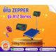 เครื่องชั่งตั้งพื้น 500kg แท่นชั่ง80x80cm ZEPPER A12-LB