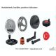 Knob, Clamp lever, ด้ามขัน, Ball plunger, สกรูตัวหนอนปลายลูกปืน, locking bolt