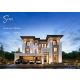 BS1066 ขายบ้านเดี่ยว 3 ชั้น CINQ ROYAL The Eighteen บางนา กม.7 บ้านหรู Ultra Lux