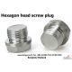 Oil plug, ปลั๊กอุดน้ำมัน, Pipe plug with external taper screw thread , Schnorr