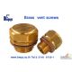 Oil plug, ปลั๊กอุดน้ำมัน, Pipe plug with external taper screw thread , Schnorr