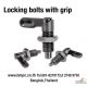 Locking bolt, Index plunger, Plunger with pin, สลักล๊อกตำแหน่ง, Plug indexing