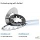 Screw insert, Hole Ensat, Self cutting  holes insert, Solid bush insert, พุก