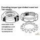 แหวนล๊อก, Snap ring, Retaining ring, Circlip ring, แหวนล๊อกเพลา, Bore ring