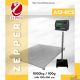 เครื่องชั่งตั้งพื้นขนาดใหญ่1ตัน แท่นชั่ง1.0 x 1.0m. ZEPPER A12-ECS-B-1010-1000