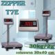 เครื่องชั่งตั้งพื้น 30kg แท่น30x40cm. ZEPPER T7E3040-30kg
