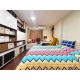 คอนโดห้องมุม 2 ห้องนอนของจริง ห่างจากโลตัสสุขุมวิท50เพียง100ม The Next Garden Mi