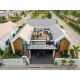 บ้านเดี่ยว ชั้นเดียว 91 ตรว. สไตล์นอร์ดิก (Nordic House Style) สวยหรู ร่มรื่น กว