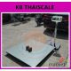 เครื่องชั่งแบบตั้งพื้น เครื่องชั่งนับจำนวน 1ตัน แท่น100X100cm รุ่น JWI-700CII