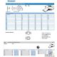 Tab washer with long tab, Tab washer with long tab and wing, Round nut