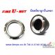 Tab washer with long tab, Tab washer with long tab and wing, Round nut