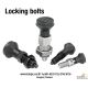 Linch pin, locking pin, สลักล๊อก, เดือยล๊อก, Locking bolt