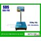 เครื่องชั่งพร้อมพิมพ์ในตัว150kg ค่าละเอียด10g ยี่ห้อ SDS รุ่น IDS710