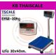 เครื่องชั่งดิจิตอลแบบวางพื้น เครื่องชั่ง30kg Tscale Bench Scale